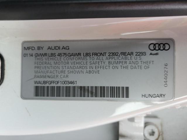 2015 AUDI A3 - WAUBFGFF0F1003461