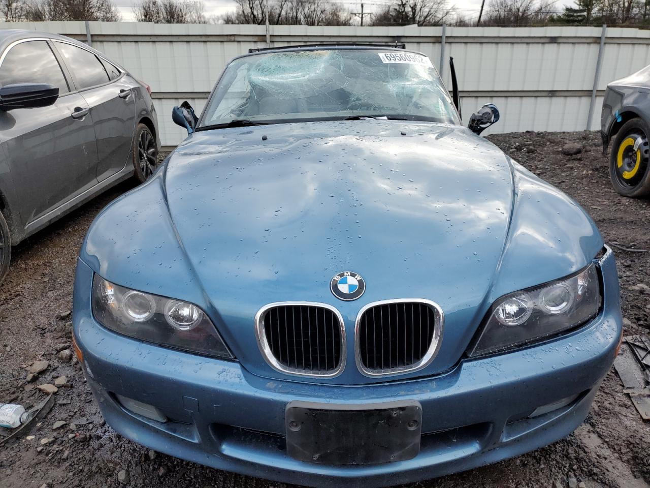 1997 BMW Z3 1.9 VIN: 4USCH732XVLB81851 Lot: 69560962