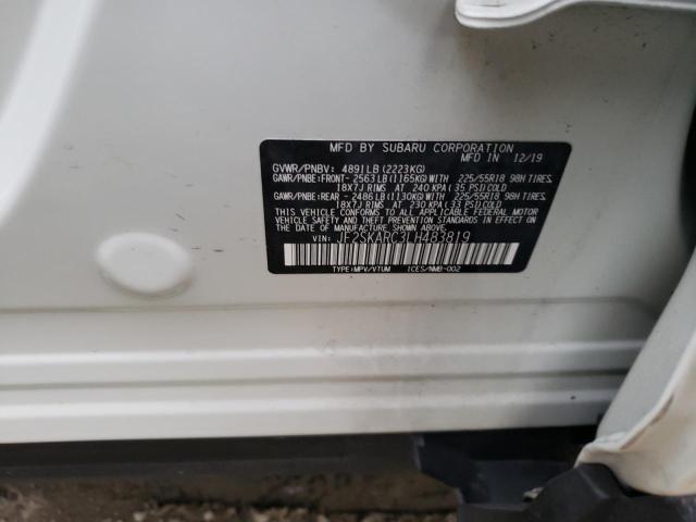 JF2SKARC3LH483819 Subaru Forester Sport