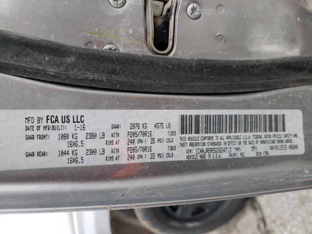 2016 JEEP PATRIOT 1C4NJRBB5GD654713