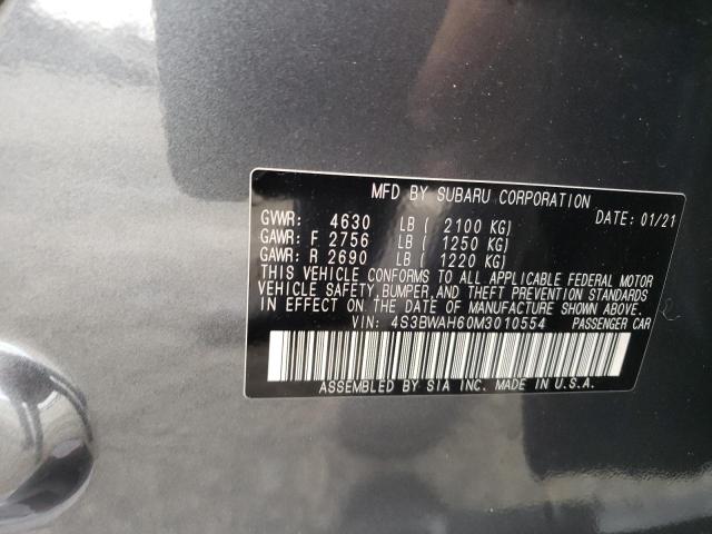 4S3BWAH60M3010554 Subaru Legacy Sport