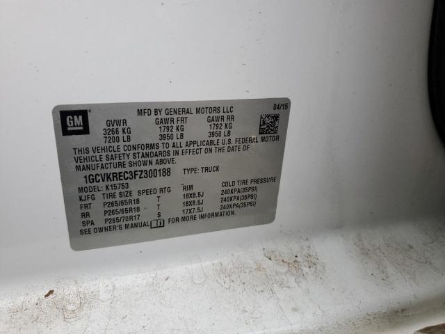2015 CHEVROLET SILVRDO LT 1GCVKREC3FZ300188