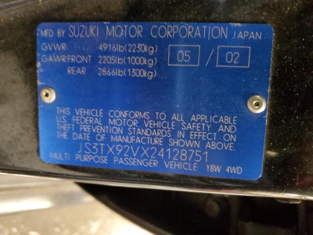 JS3TX92VX24128751 Suzuki XL7