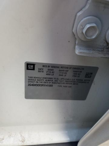 2G4GK5EX5F9141989 Buick Regal