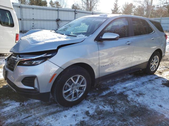Salvage cars for sale from Copart Mendon, MA: 2022 Chevrolet Equinox LT