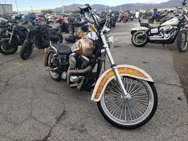 Salvage motorcycles for sale at Las Vegas, NV auction: 1997 Harley-Davidson Fxdwg