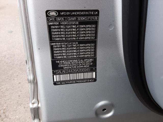 SALAE24426A356945 Land Rover LR3