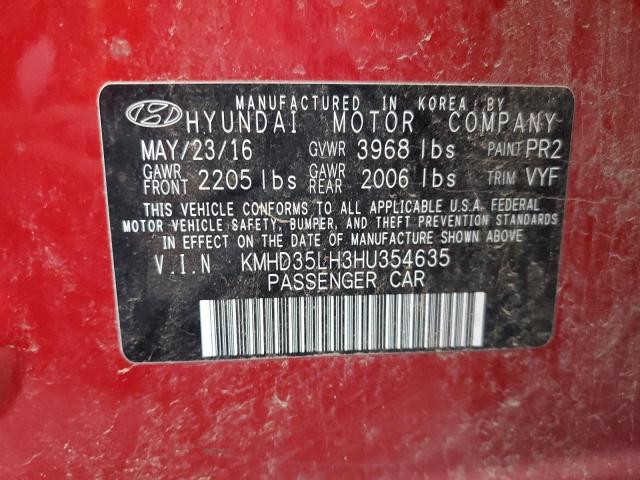 2017 HYUNDAI ELANTRA GT - KMHD35LH3HU354635