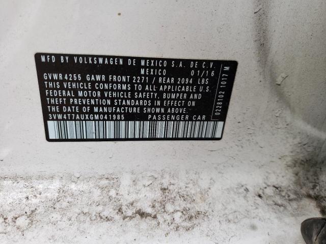 2016 VOLKSWAGEN GTI S/SE - 3VW4T7AUXGM041985