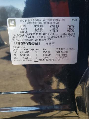 2021 BUICK ENVISION A LRBFZSR45MD056790