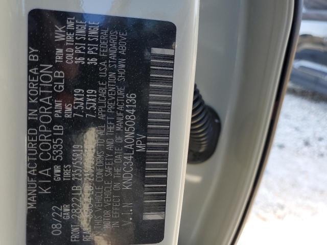 2022 KIA EV6 LIGHT KNDC34LA0N5084136