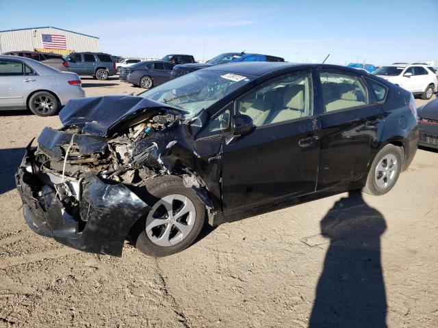 Salvage cars for sale from Copart Amarillo, TX: 2013 Toyota Prius