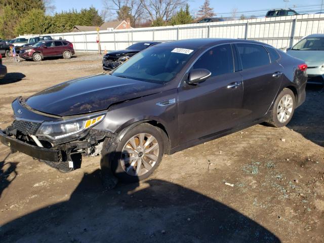Salvage cars for sale from Copart Finksburg, MD: 2018 KIA Optima EX