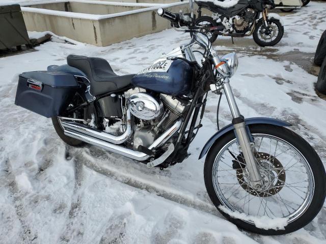 Salvage Motorcycles for sale at auction: 2003 Harley-Davidson Fxsti