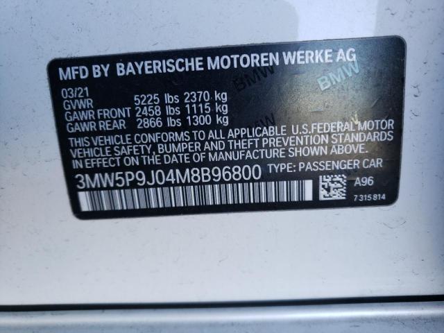 2021 BMW 330XE - 3MW5P9J04M8B96800