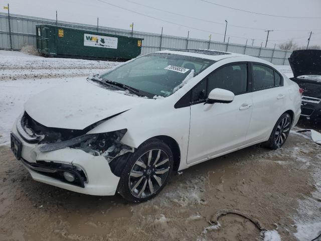 2015 HONDA CIVIC EXL - 19XFB2F95FE266314