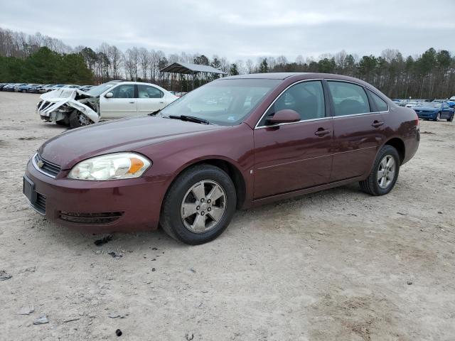 Salvage cars for sale from Copart Charles City, VA: 2007 Chevrolet Impala LT