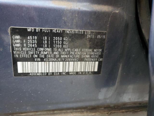 4S3BNAJ67F3064482 Subaru Legacy 2.5i Limited