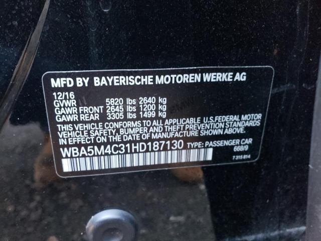 WBA5M4C31HD187130 BMW 535 XIGT