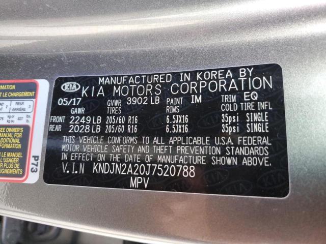KNDJN2A20J7520788 KIA Soul