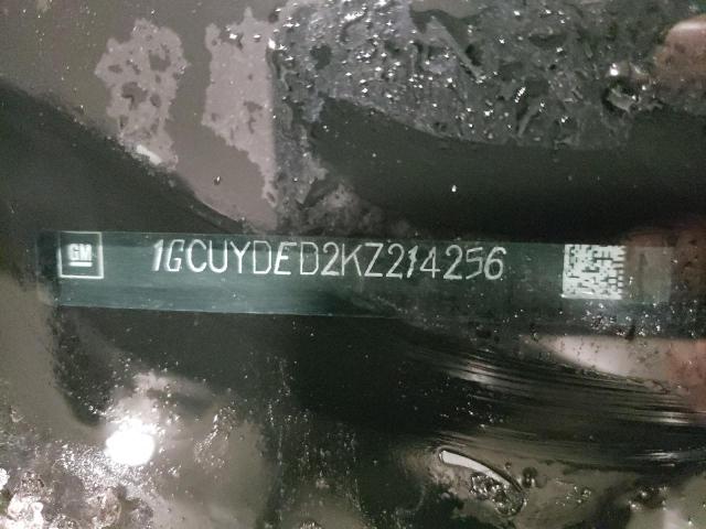 2019 CHEVROLET 1500 - 1GCUYDED2KZ214256