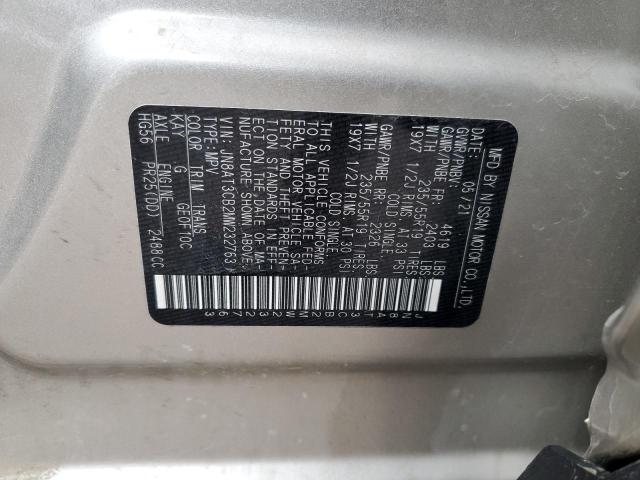 2021 NISSAN ROGUE SL - JN8AT3CB2MW232763