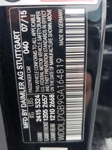 2016 MERCEDES-BENZ CLS 63 AMG - WDDLJ7GB9GA164819