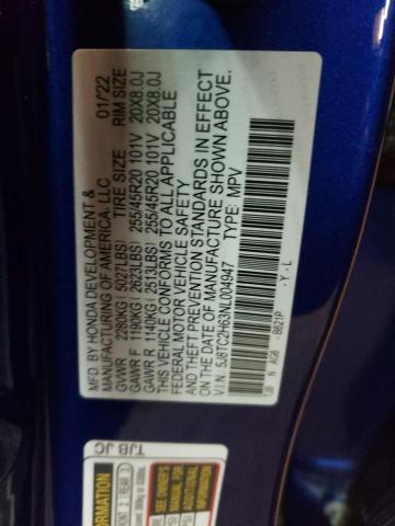 2022 ACURA RDX A-SPEC - 5J8TC2H63NL004947