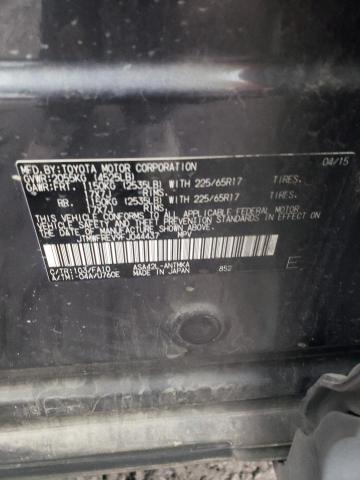 2015 TOYOTA UK JTMWFREV9FJ044437