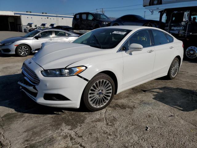 Salvage cars for sale from Copart Sun Valley, CA: 2016 Ford Fusion Titanium