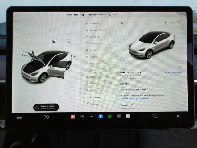 7SAYGDEE2NF329918 Tesla Model Y