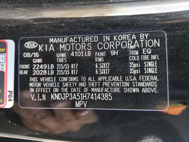 2017 KIA SOUL + - KNDJP3A51H7414385