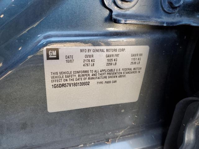 1G6DR57V180139932 Cadillac CTS