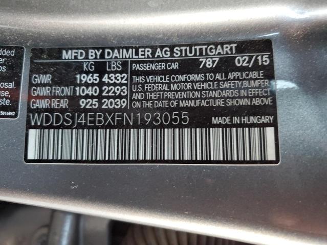 2015 MERCEDES-BENZ CLA 250 - WDDSJ4EBXFN193055