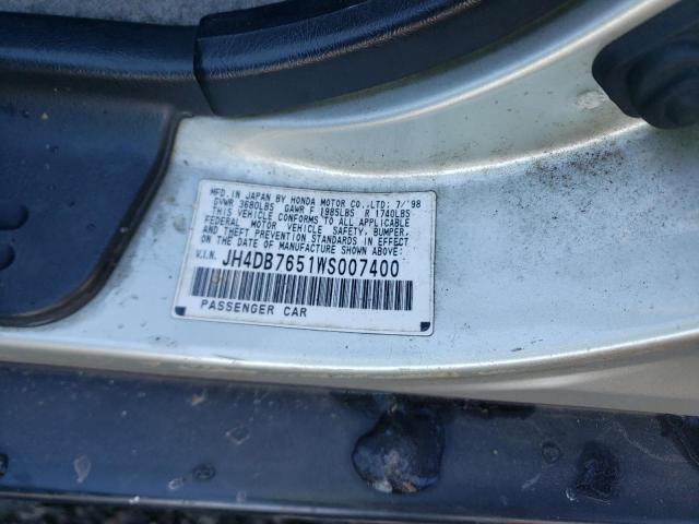 JH4DB7651WS007400 Acura Integra Ls