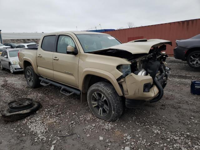 Salvage cars for sale from Copart Hueytown, AL: 2017 Toyota Tacoma DOU