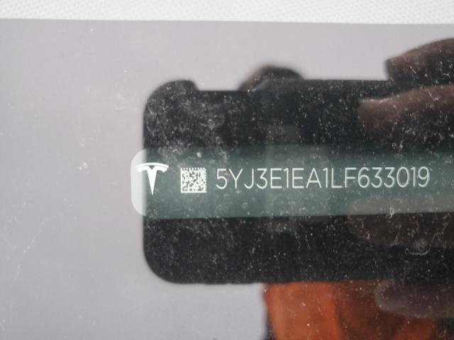 5YJ3E1EA1LF633019 Tesla MODEL 3