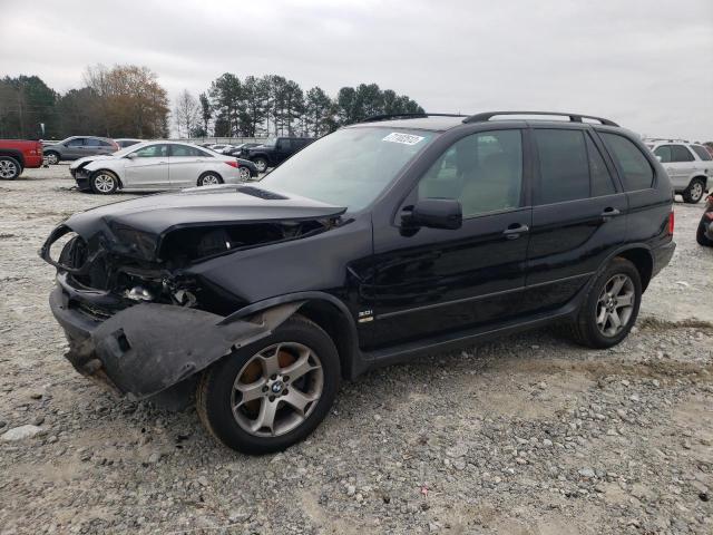 Salvage cars for sale at Loganville, GA auction: 2004 BMW X5 3.0I