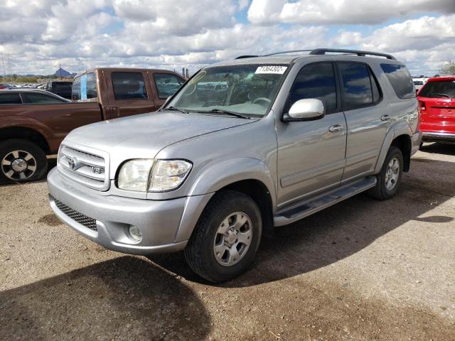 Salvage cars for sale from Copart Tucson, AZ: 2003 Toyota Sequoia SR