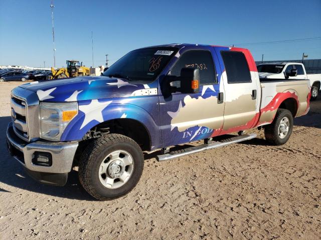 Salvage cars for sale from Copart Andrews, TX: 2012 Ford F250 Super