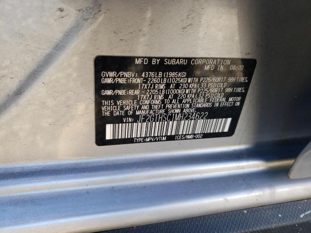 JF2GTHSC1MH234622 Subaru Crosstrek Sport