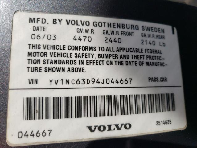 YV1NC63D94J044667 Volvo C70