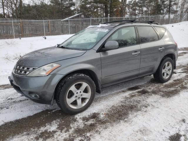 Salvage cars for sale from Copart Bowmanville, ON: 2005 Nissan Murano SL