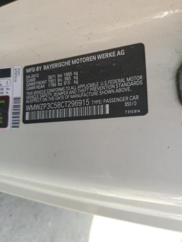 WMWZP3C58CT296915 Mini Cooper