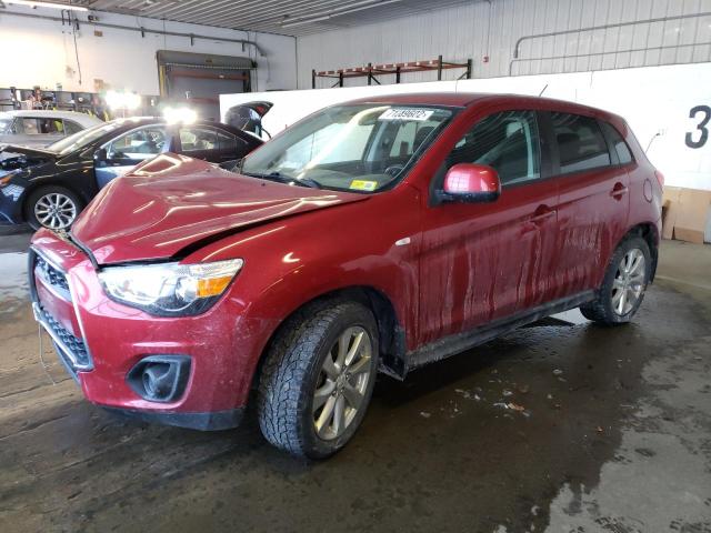 Salvage cars for sale from Copart Candia, NH: 2015 Mitsubishi Outlander
