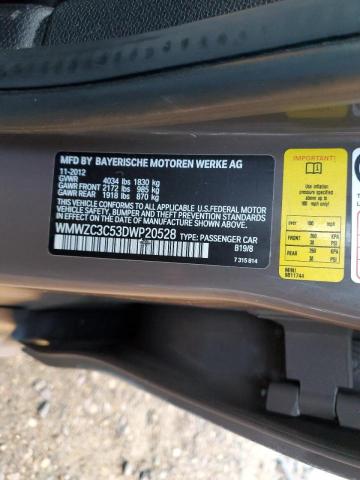 WMWZC3C53DWP20528 Mini Cooper