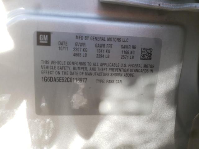 1G6DA5E52C0118977 Cadillac CTS