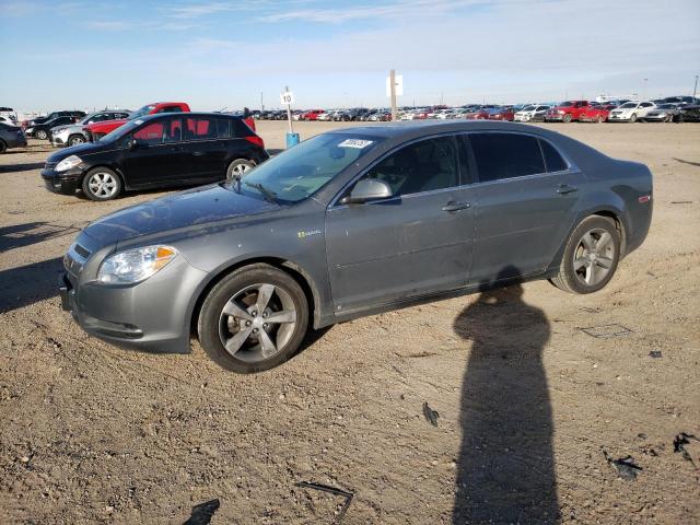 Salvage cars for sale from Copart Amarillo, TX: 2009 Chevrolet Malibu Hybrid