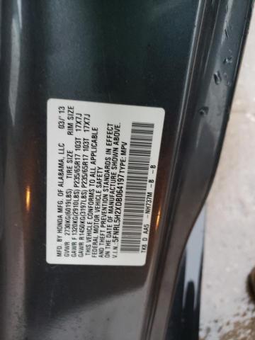 VIN 5FNRL5H2XDB064197 2013 HONDA ODYSSEY no.12