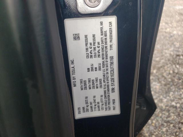 5YJ3E1EC3LF796160 Tesla MODEL 3